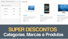Super Descontos Por Categorias, Marcas e Produtos